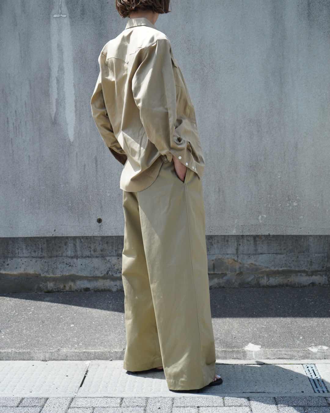 TWILL LONG SLEEVE SHIRT