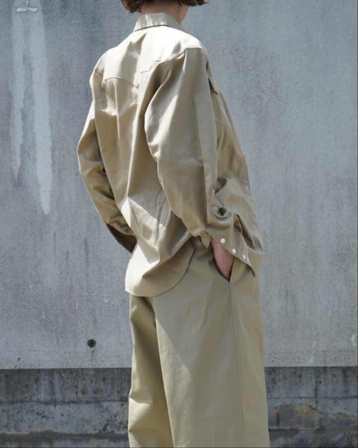 TWILL LONG SLEEVE SHIRT