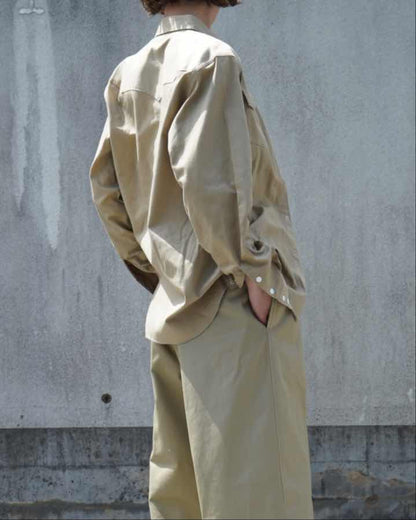 TWILL LONG SLEEVE SHIRT