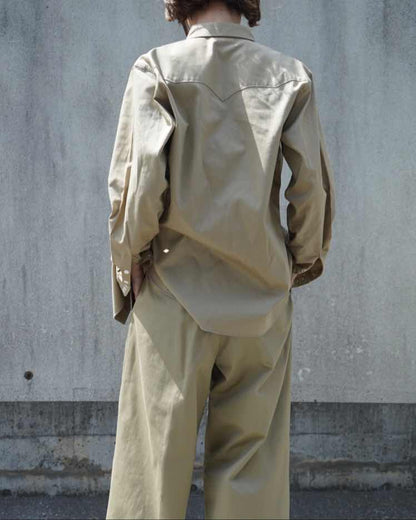 TWILL LONG SLEEVE SHIRT