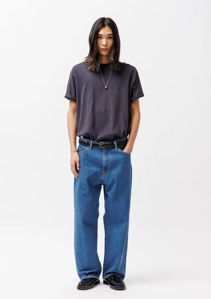 BLUES STRAIGHT TROUSERS