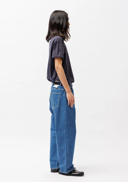 BLUES STRAIGHT TROUSERS