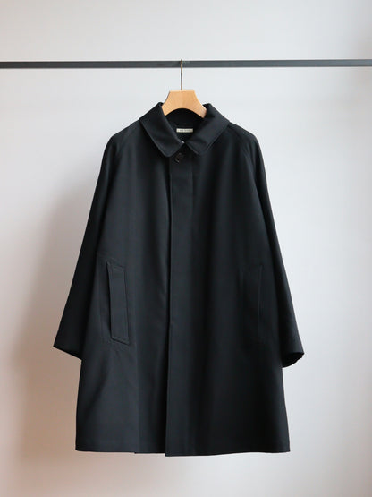 COAT010 Albert / Black Gabardine