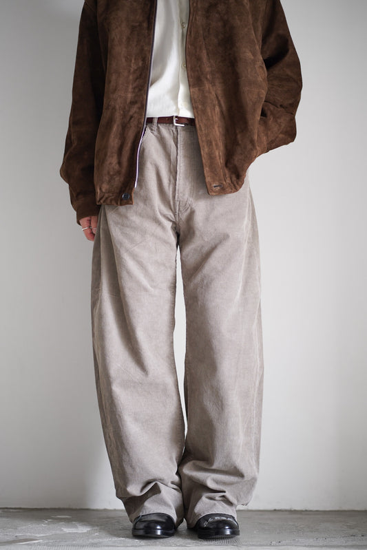 VINTAGE CORDUROY ROUND PANTS