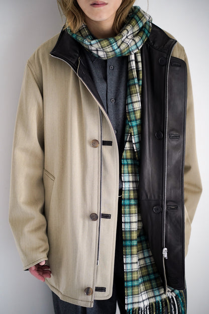 CASHMERE CHECK LONG STOLE