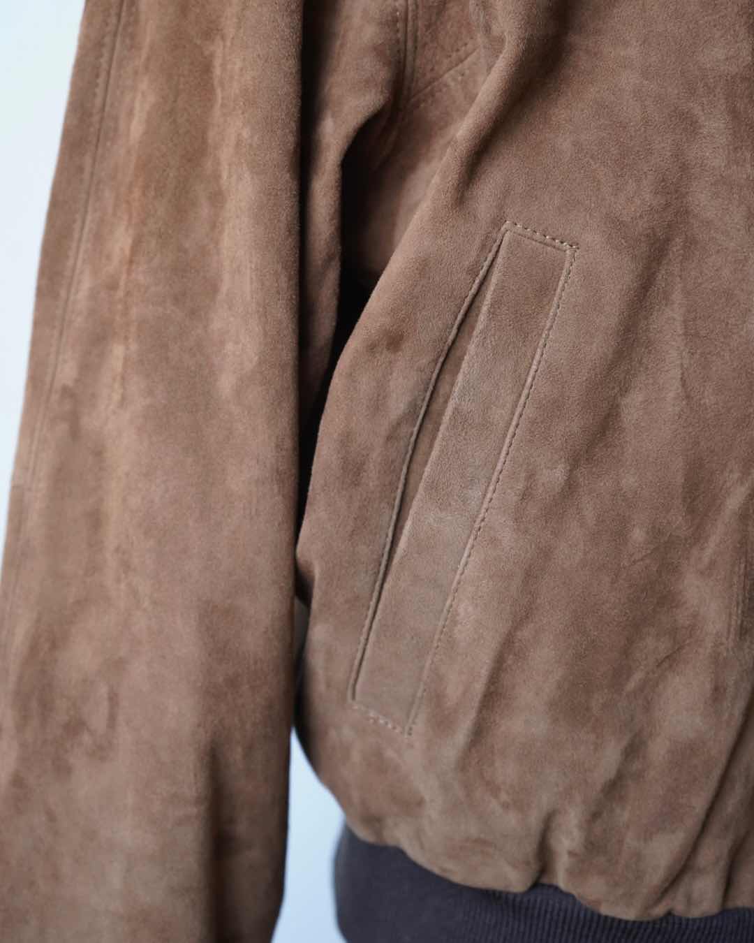 GOAT SUEDE ZIP BLOUSON