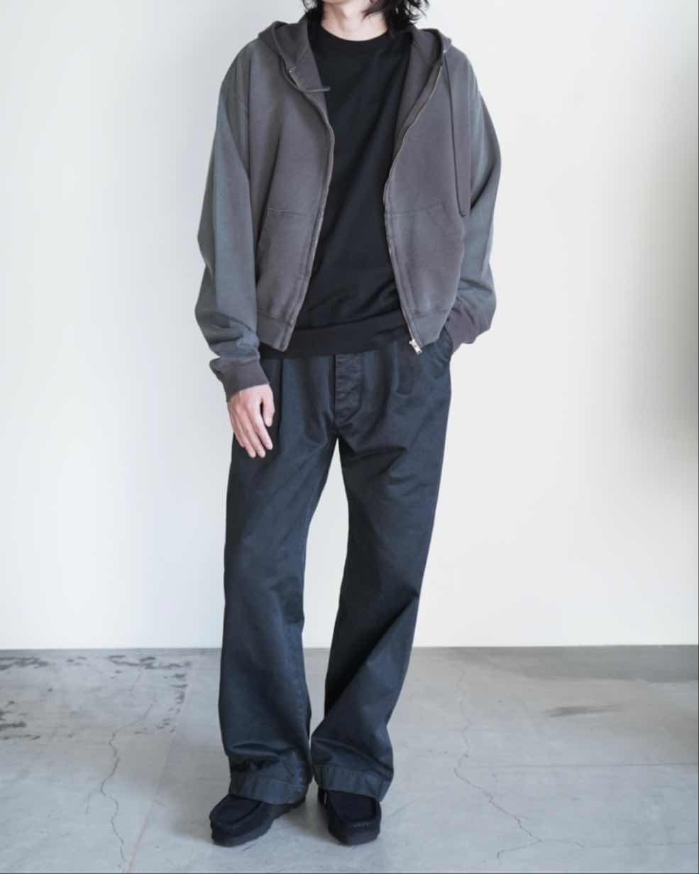 PRODUCT DYED FINX CHINO ONE-TUCK PANTS