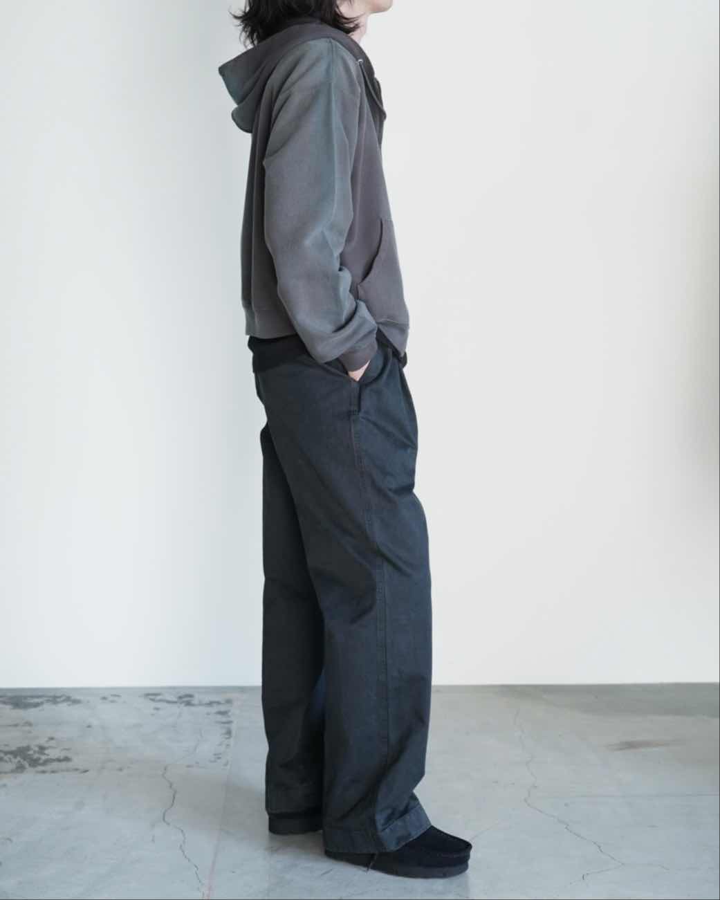 PRODUCT DYED FINX CHINO ONE-TUCK PANTS