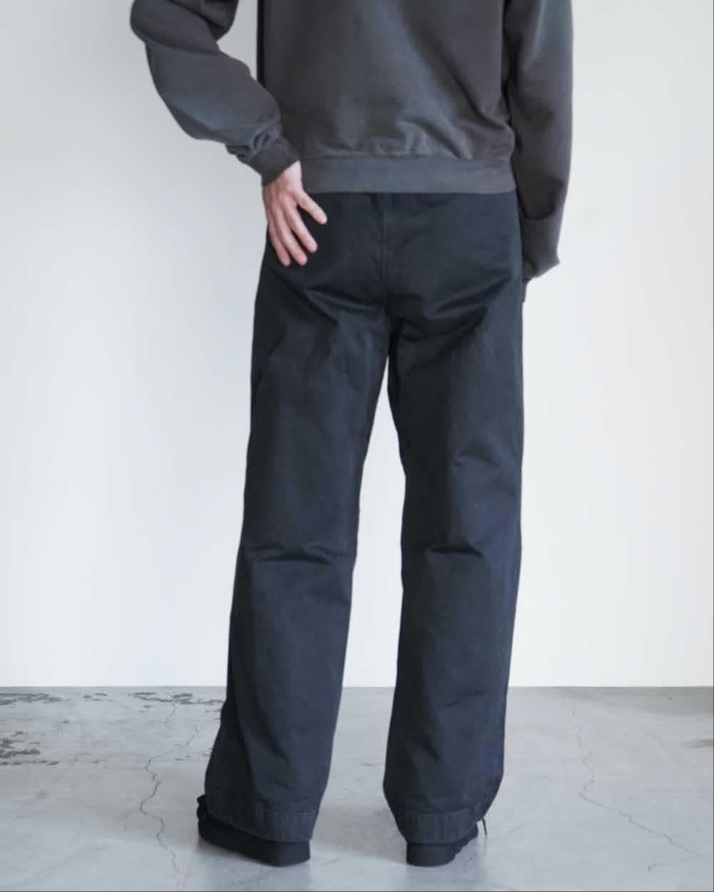 PRODUCT DYED FINX CHINO ONE-TUCK PANTS