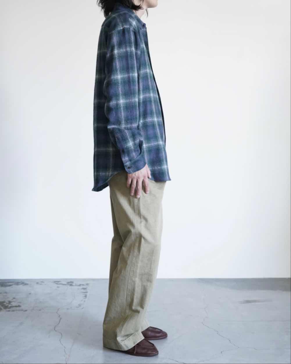 PRODUCT DYED FINX CHINO ONE-TUCK PANTS