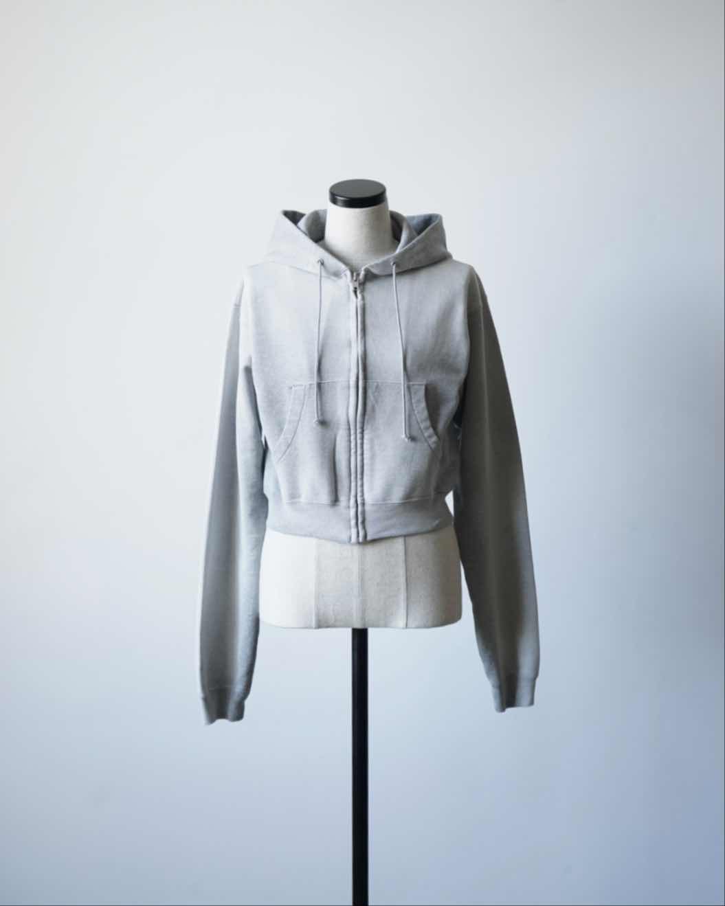 PRODUCT DYED PIMA LIGHT SWEAT ZIP PARKA