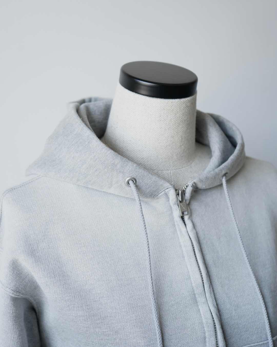 PRODUCT DYED PIMA LIGHT SWEAT ZIP PARKA