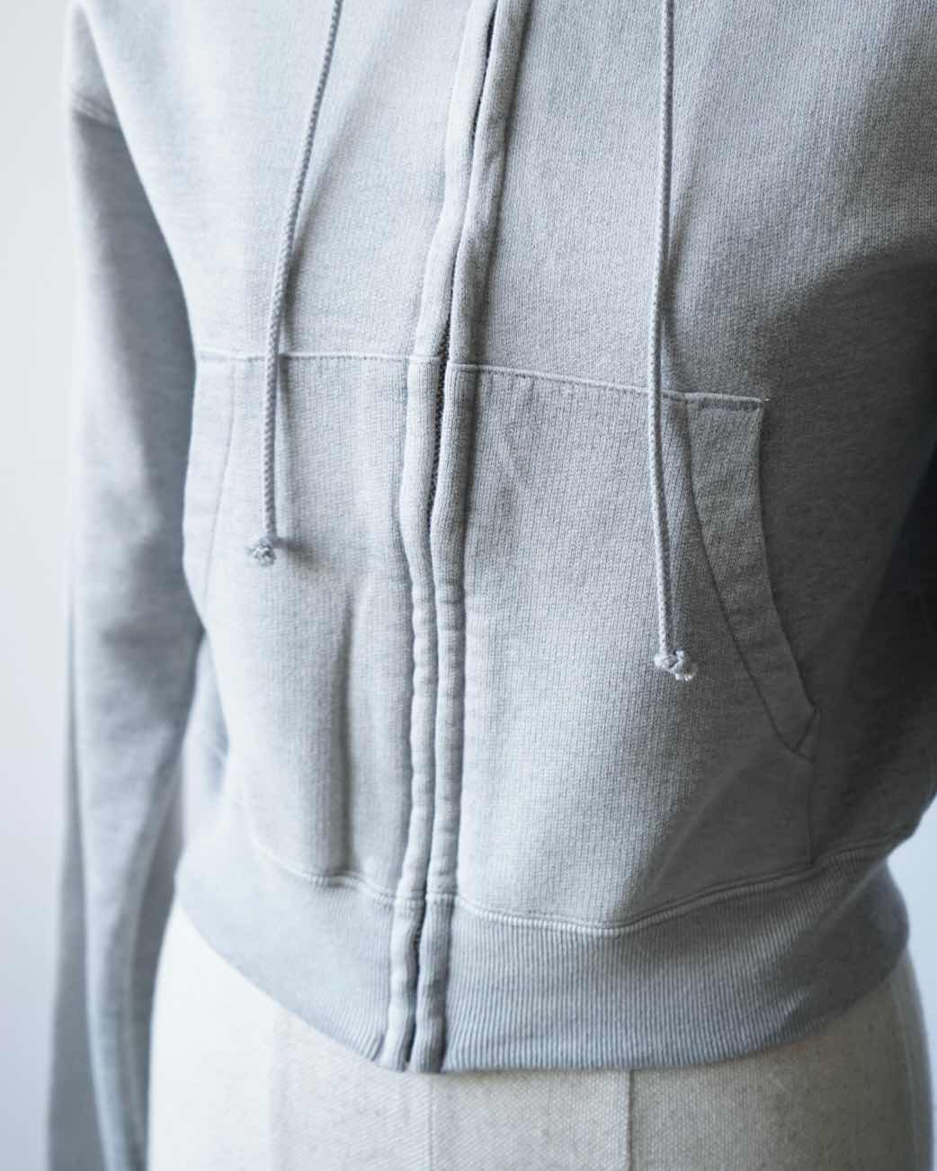 PRODUCT DYED PIMA LIGHT SWEAT ZIP PARKA