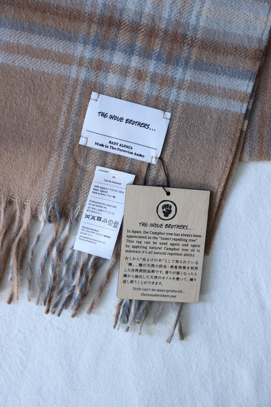 BRUSHED SCARF