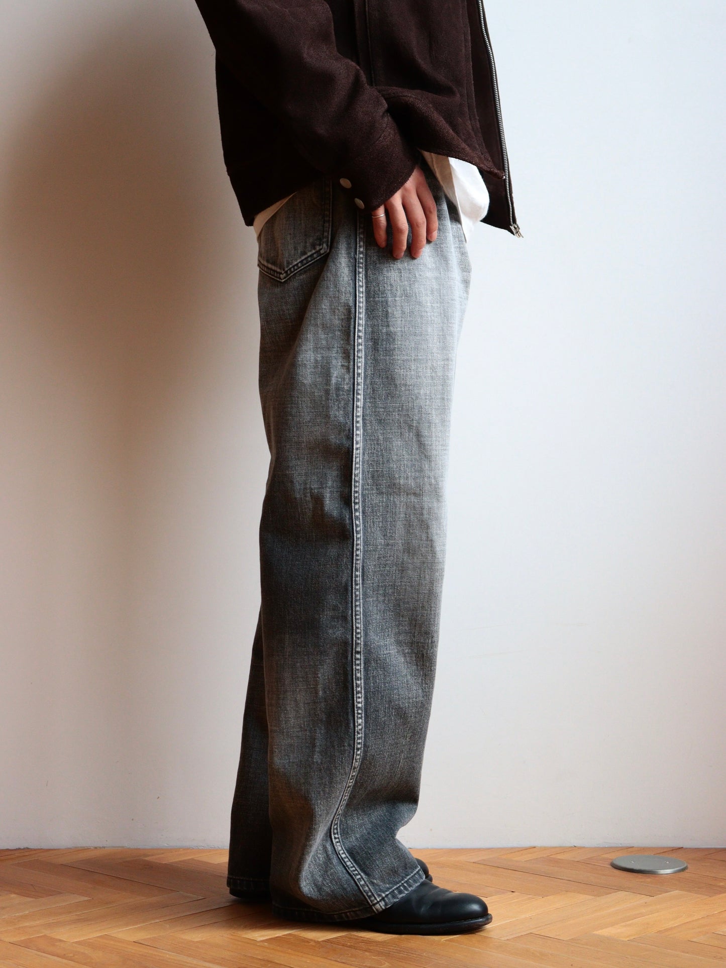 cattleman denim pant -painted-
