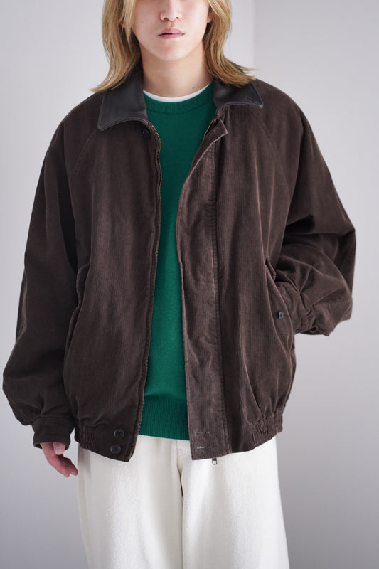 VINTAGE CORDUROY ZIP JACKET