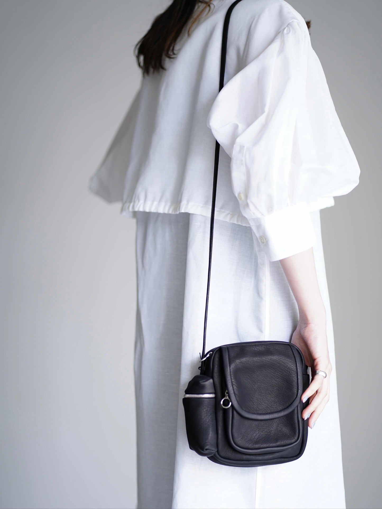 C/L BALOON SLEEVE DRESS