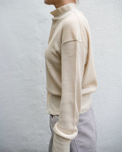 WASHABLE WOOL CARDIGAN