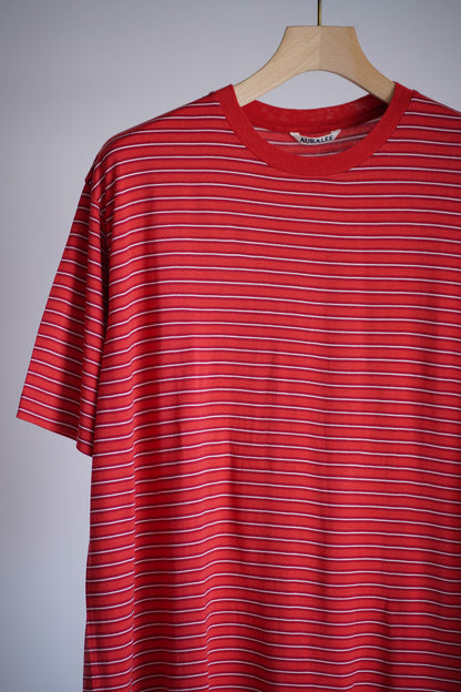 SOFT SMOOTH WOOL STRIPE JERSEY TEE
