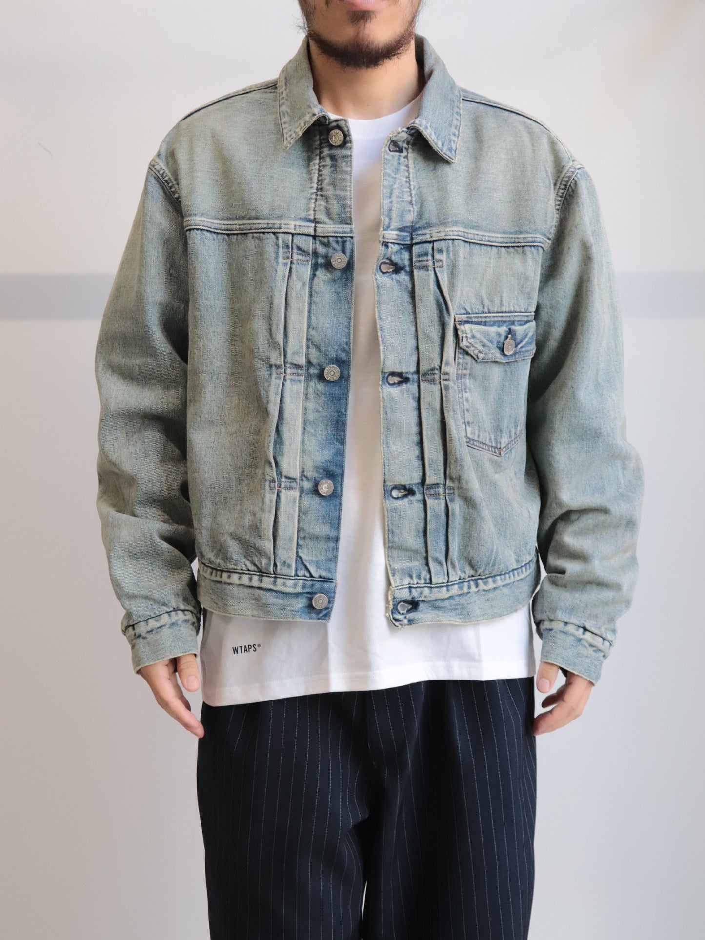 BLANKET LINED DENIM JK AGING