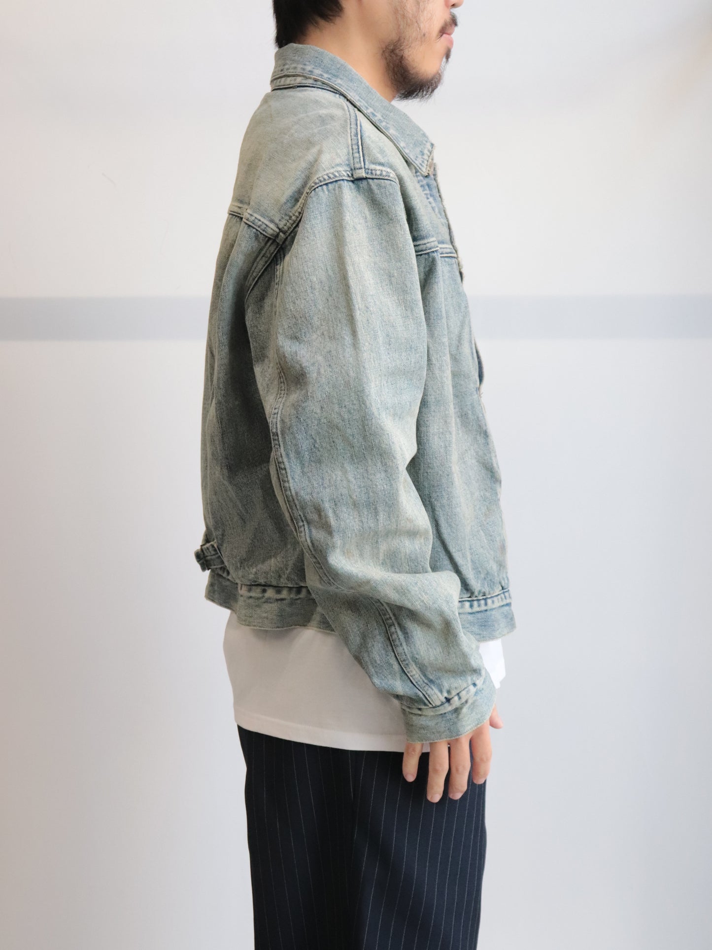 BLANKET LINED DENIM JK AGING