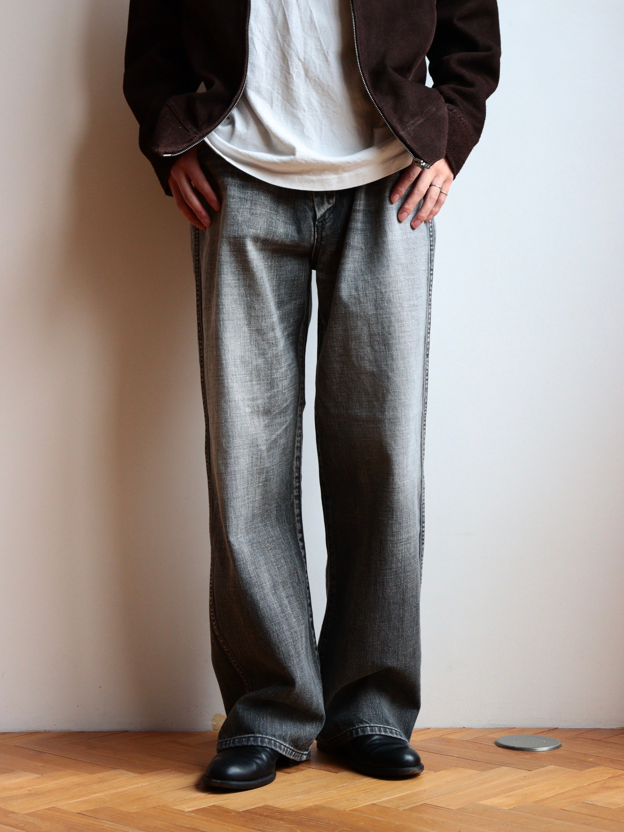 cattleman denim pant -painted- – イデアル公式オンラインショップ