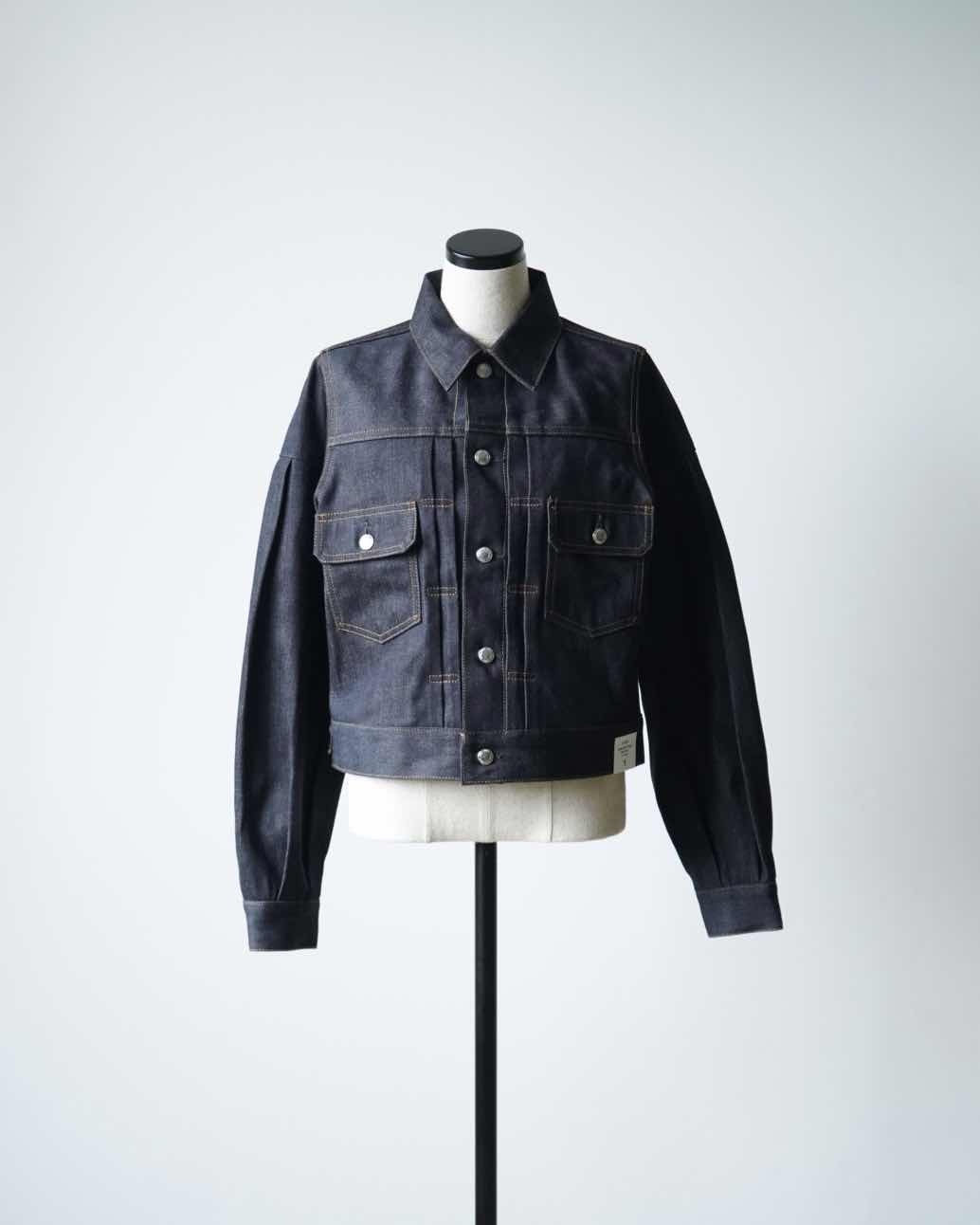 BALLOON SLEEVE DENIM JACKET/TYPE 2 REGULAR FIT