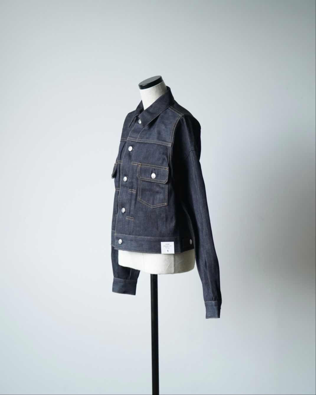 BALLOON SLEEVE DENIM JACKET/TYPE 2 REGULAR FIT