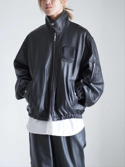 SHEEP LEATHER FLIGHT JACKET