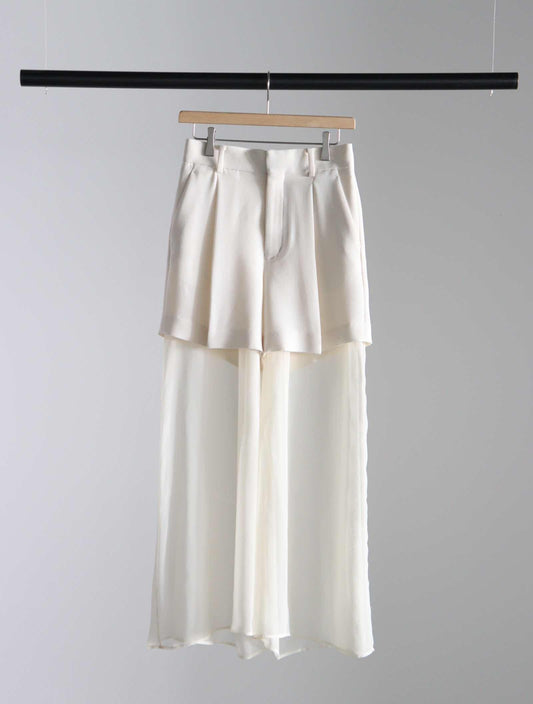 OXFORD LAYERED PANTS