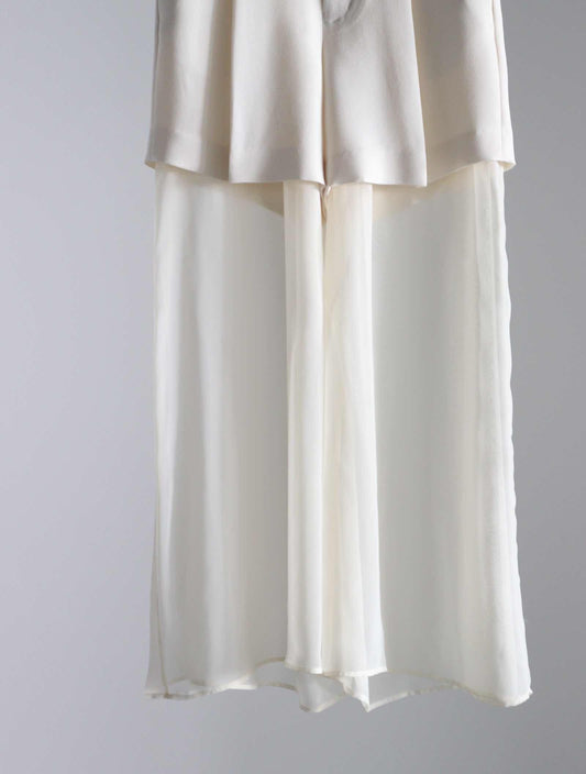 OXFORD LAYERED PANTS