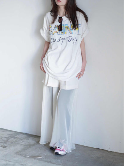OXFORD LAYERED PANTS