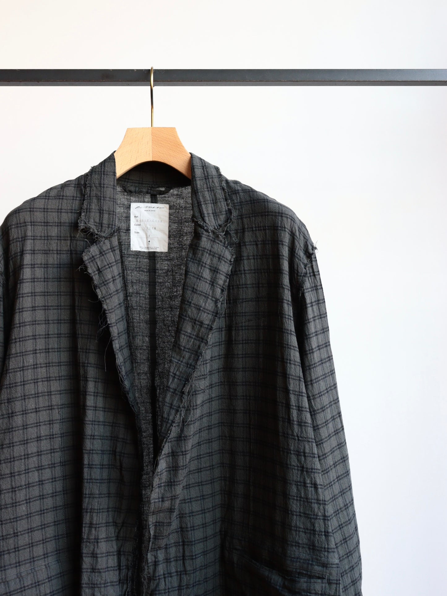 over sized toile coat