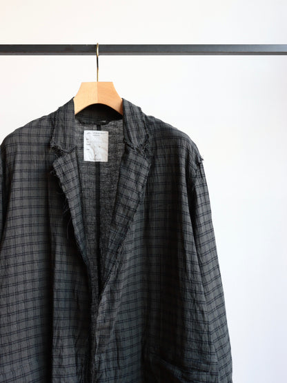 over sized toile coat