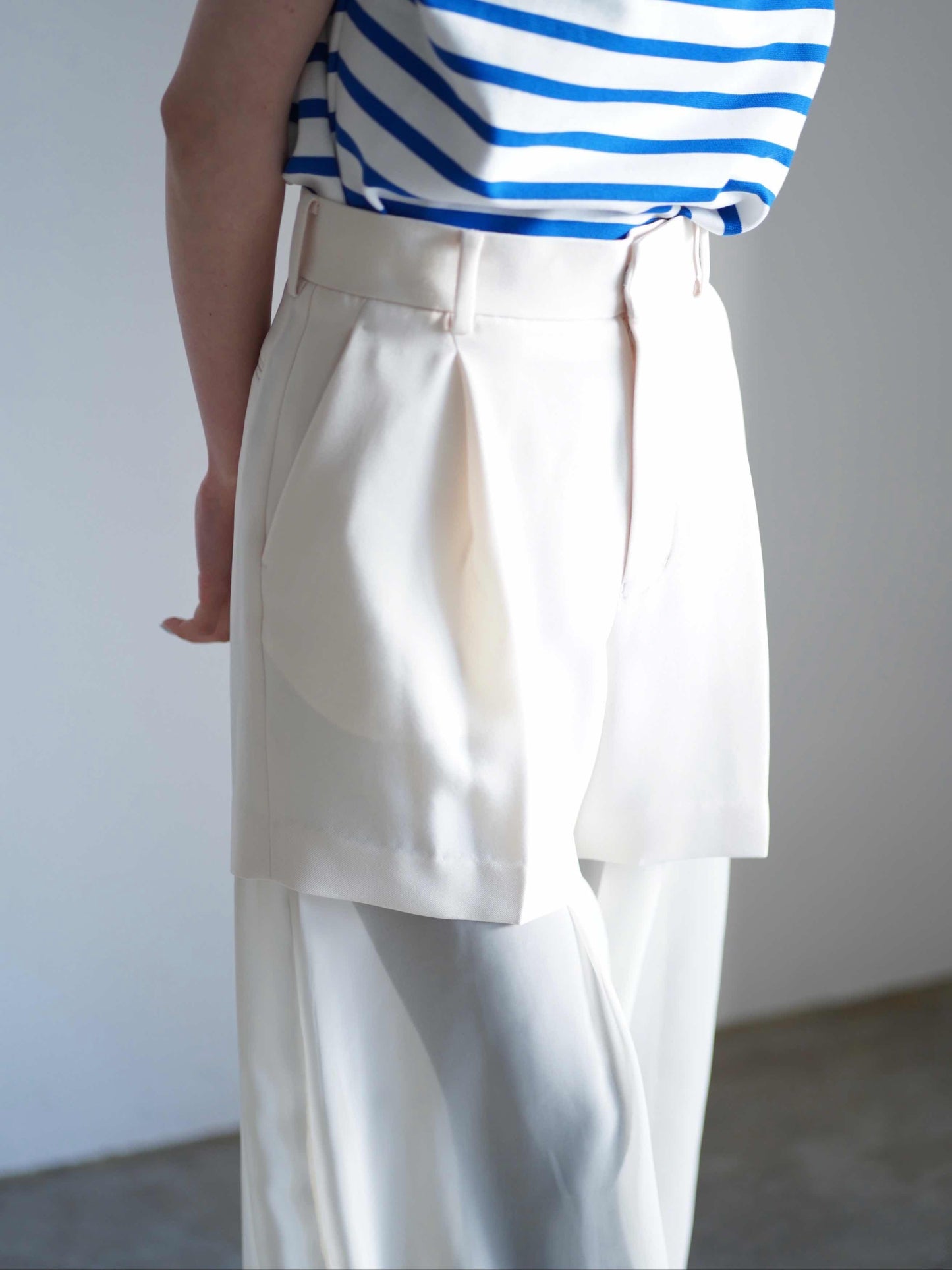 OXFORD LAYERED PANTS