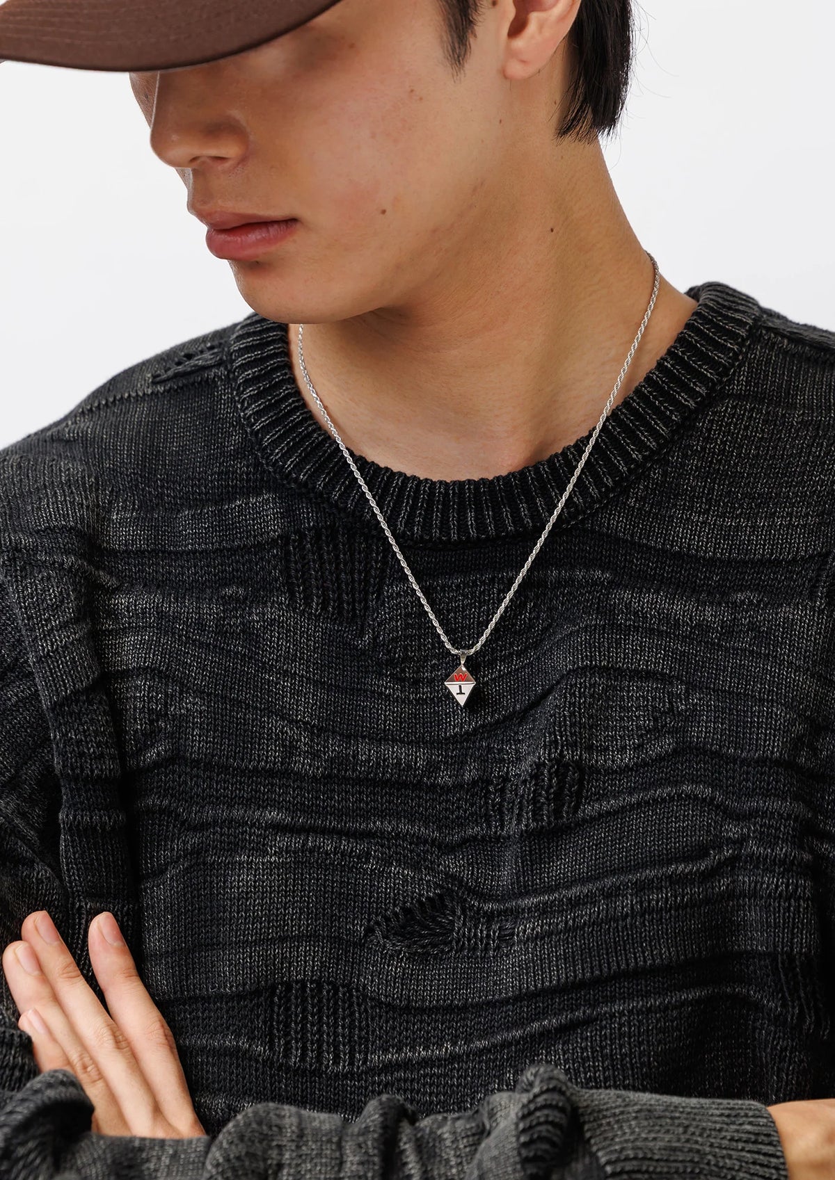 OCTAHEDRON NECKLACE