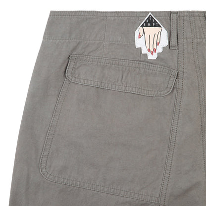 COTTON CASUAL PANTS CHARCOAL