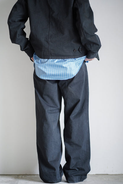 GARMENT-DYED FINX LIGHT CHINO ONE-TUCK WIDE PANTS