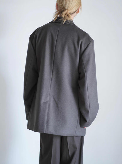 OVERSIZED DOUBLE LAPELLED JACKET