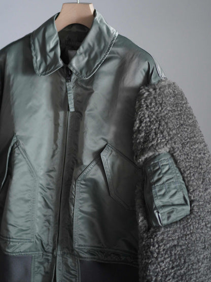 FAUX SHEARLING TYPE CWU-45/P JACKET