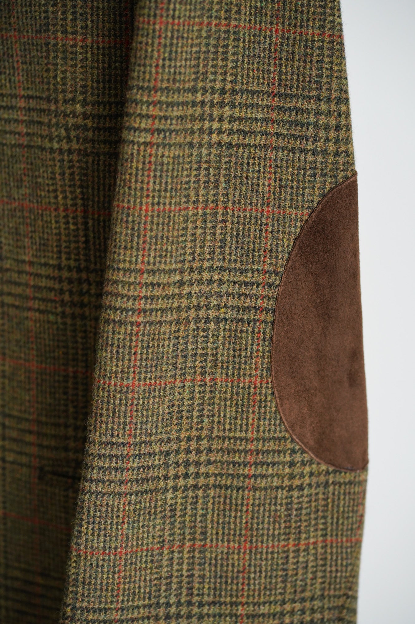 BRITISH TWEED OVERSIZED PEAK LAPEL JACKET