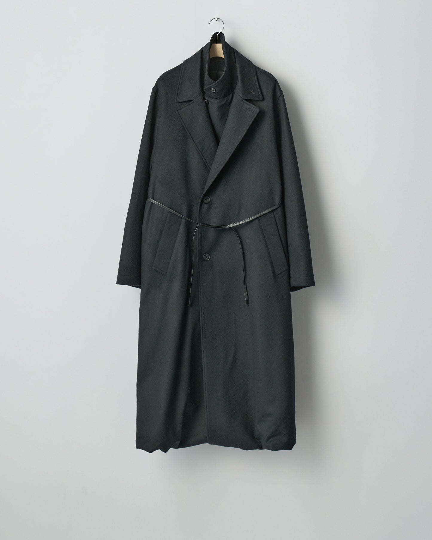 OVERSIZED LAYERED COMBINATION COAT