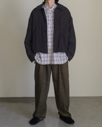 CROPPED PADDED BOMBER