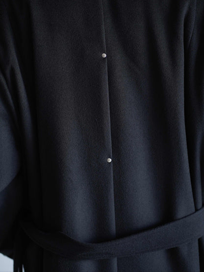 OVERSIZED MAXI-LENGTH PEAK LAPEL COAT
