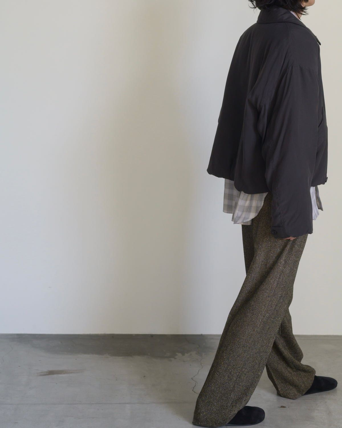 CROPPED PADDED BOMBER