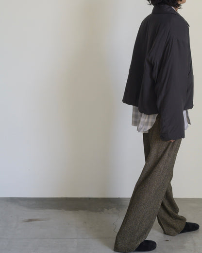 CROPPED PADDED BOMBER
