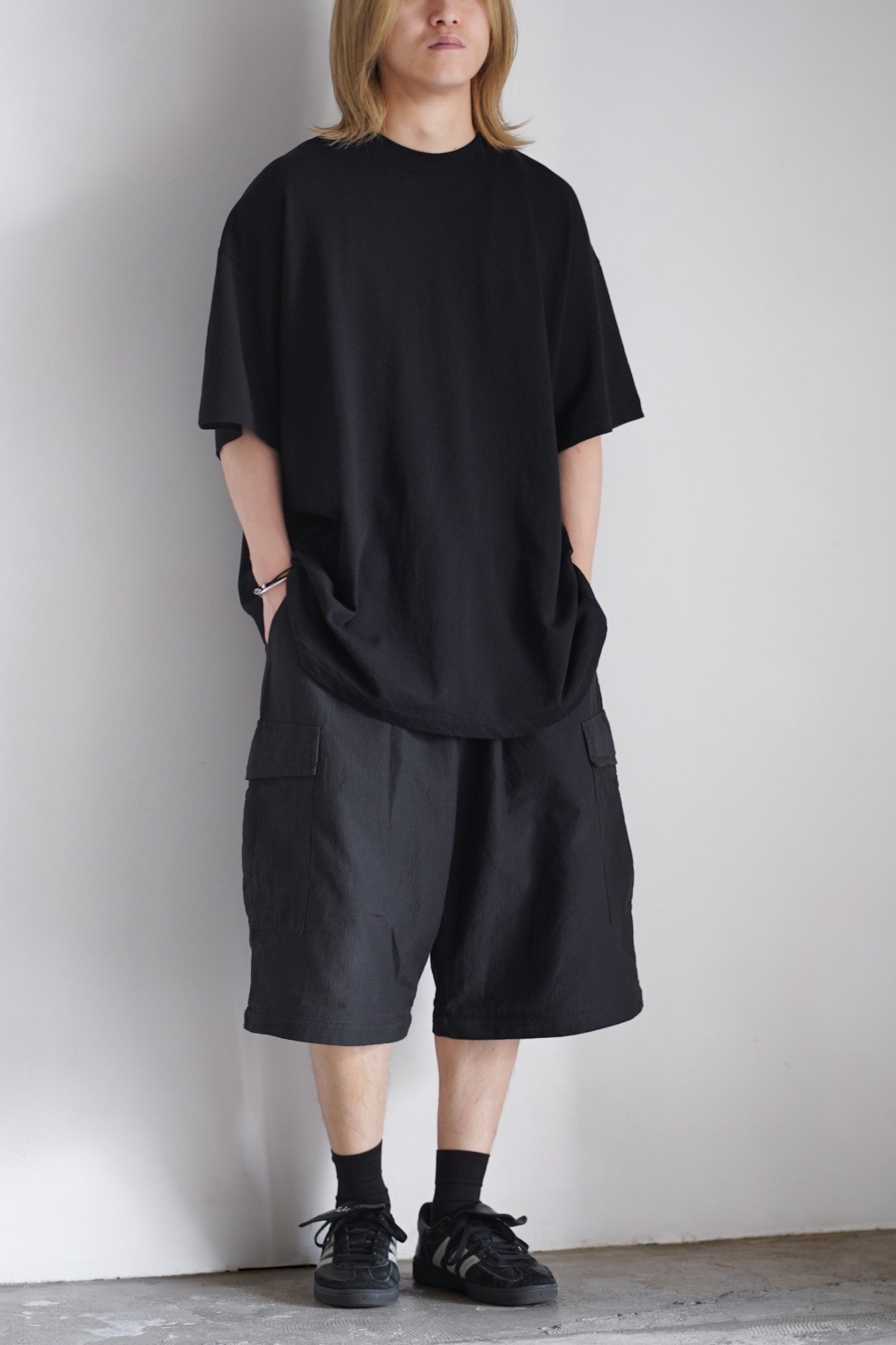 コットンメッシュ 半袖Tシャツ