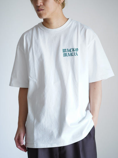 WASHED HEAVY WEIGHT CREW NECK T-SHIRT ( TYPE-2 )