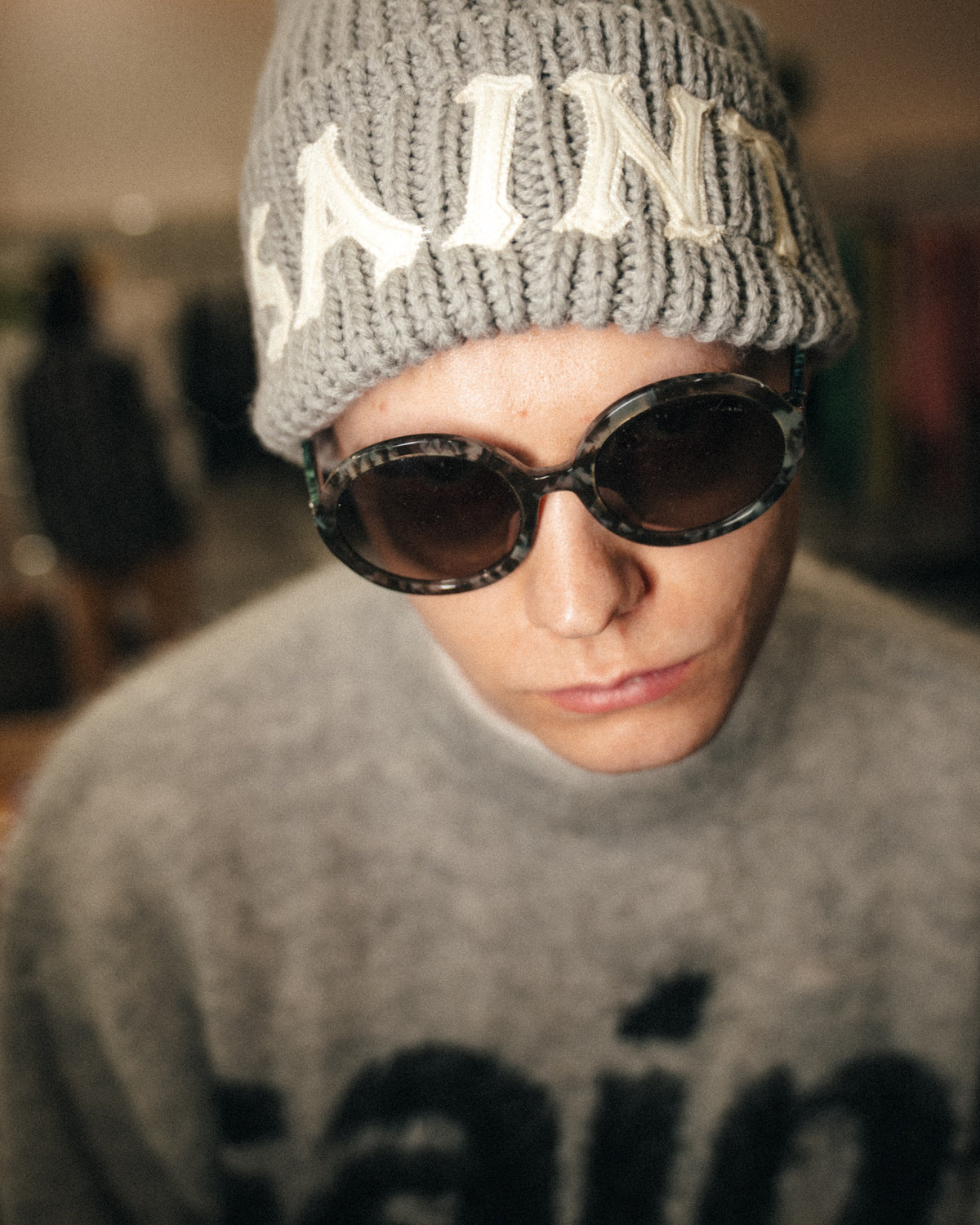 080 KNIT CAP / SAINT