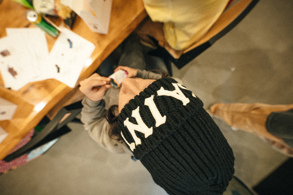078 KNIT CAP / SAINT